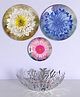 Homscape Set of 3 Ceramic Wall Hanging Plate