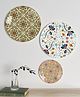 Homscape Set of 3 Ceramic Wall Hanging