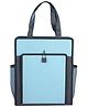 Bunie Double Layer Travel Accessories Carrying Hand Bag - Blue