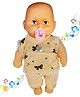 Bunie Cute Boy Doll Toy with Light, Music and Cute Dress - Cream