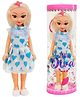 Bunie Realistic Doll Toy with Cute Dress for Girls  1 Pc Random Color