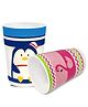 Bunie Cartoon Theme Bamboo Fiber Glasses for Kids  Set of 2 Random Design