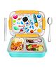 Bunie Space Astronaut Theme Insulated Bento Lunch Box with Spoon & Chopstick
