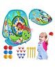 Bunie Double Sided 2 in 1 Tossing Game  Basketball Hoop with Balls for Kids