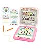 Bunie Double Sided Magnetic Beads Board Game for Kids  Pink