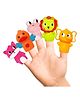 Bunie Animal Theme Finger Puppets Toys  Pack of 5 Random Color & Design