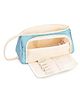 Bunie Multipurpose Zipper Pouch with Handle - Pack of 1 Sky Blue