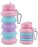 Bunie Expandable Silicone Sipper Bottle for Kids  1 Pc Pink