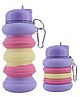 Bunie Expandable Silicone Sipper Bottle for Kids  1 Pc Purple