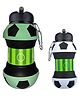 Bunie Football Shaped Expandable Silicone Sipper Bottle  Pack of 1 Random Color