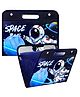 Bunie Space Theme File Folder with Button Lock & Handle Design - Pack of 1