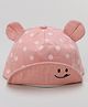 Tipy Tipy Tap Polka Dots Detailed Cap - Pink-  Diameter 42 Cms
