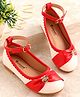 Cute Walk by Babyhug Ballerinas With Buckle Closure - Red