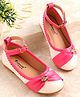 Cute Walk by Babyhug Ballerinas With Buckle Closure - Pink