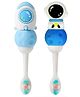 Bunie Cute Space Design Toothbrush for Kids Boys (Pack of 2 - Random Design)