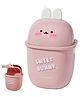 Funeiko Cartoon Theme Mini Table Dustbin with Swing Top Lid  Random Print