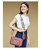 Fargo Maroon Women Sling Bag 2L Capacity