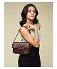 Fargo Brown Women Sling Bag 2 L Capacity - Brown