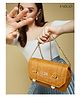 Fargo Yellow Women Sling Bag 2L Capacity - Yellow