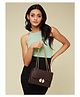 Fargo Women Brown Sling Bag 5L Capacity