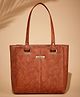 Fargo Women Brown Handbag 10L Capacity