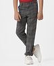 Kate & Oscar Checked Trousers - Grey