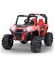 Baybee Derak UTV Battery Operated Jeep for Kids, Ride on Toy Baby Car with Music & Light, Kids Jeep Battery Car, Spring Suspension Electric Jeep Car for Kids (Red)