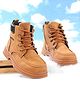 Cute Walk by Babyhug Winter Boots with Lace up Closure - Brown