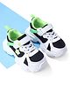 Cute Walk by Babyhug Sneaker with Velcro Closure - White & Green