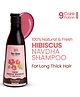 Nat Habit Sulfate-Free Natural Hibiscus Shampoo,Hair Growth & Damage Repair For Women And Men 250ml