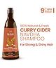 Nat Habit Curry Cider Navdha Shampoo - Natural Cleanser for Women & Men, Enhances Immense Shine, Retains & Imparts Moisture, 250ml