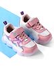 Cute Walk by Babyhug Sneaker With Velcro Closure Solid - Pink