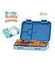 Cots and Cuddles Bento Buddy Transfer Proof 4 Compartment Lunch Box 750ml (Dinosaur)