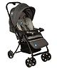 Mee Mee Easy to Push Baby Stroller Pram with Quick One Hand Folding | Comfortable Seating | Fully Rotating Wheels | Feeding Tray for New Born Baby/Kids, 0-4 Years, Grey, (MM-50 N)