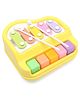 Little Fingers Musical Xylophone with 2 Sticks - Yellow