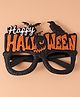 Text Designed Halloween Photo Props Sunglasses - Black