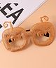 Pumpkin Shaped  Halloween Photo Props Sunglasses - Gold