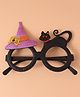 Cat Designed SHalloween Photo Props Sunglasses - Black