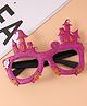 Castel Designed Halloween Photo Props Sunglasses - Fuchsia