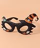 Hat Designed Halloween Photo Props Sunglasses - Black