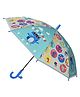 CHAATEWALA Dinosaurs & Texts Printed Umbrella - Multi Colour