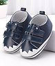 Cute Walk by Babyhug Booties with  Velcro Closure - Navy
