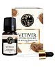 Soul & Scents Natural Vetiver Essential Oil (10 ml) for Health, Aroma