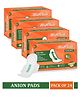 MildCares Super Soft Sanitary Pads for Women With Double Feathers Trifold Sanitary Pads Quick Absorbtion (Pack of 24 )