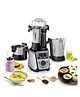 Hamilton Beach Professional Juicer Mixer Grinder 58770-IN, 1400 Watt Rated Motor, Triple Overload Protection, 3 Stainless Steel Leakproof Jars, Triple Safety Protection, Intelligent Controls, Black