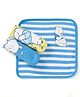 Babyoye Disney Wash Cloths With Winnie the Pooh Graphic Pack of 3 - Multicolor