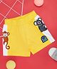 Pantaloons Baby Animal Patch Shorts - Yellow