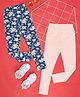 YU by Pantaloons Pack Of 2 Floral Printed & Solid Leggings - Multi Colour