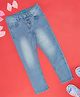 YU by Pantaloons Mild Washed Jeans - Medium Blue