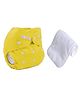 Sparkle Joy Free Size Reusable Cloth Diaper With Insert - Yellow